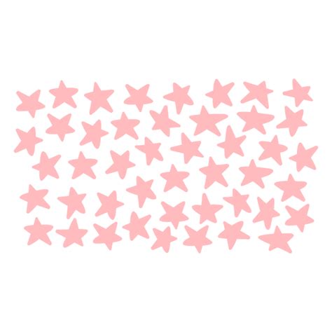 Pink Stars Pattern Transparent Png And Svg Vector File