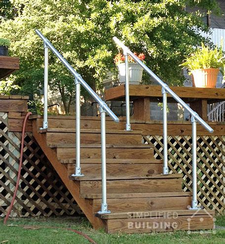 Cable railings are second only to glass for providing a sense of openness around your staircase. Garden Handrails Wooden | Fasci Garden