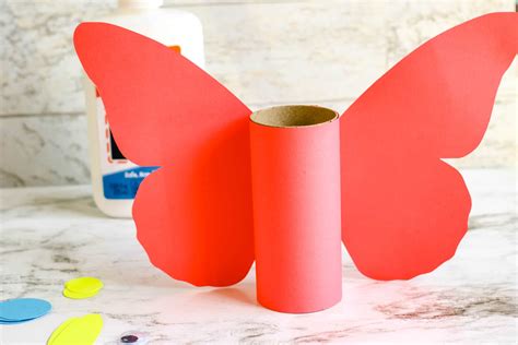 Butterfly Toilet Paper Tube Craft Only Passionate Curiosity