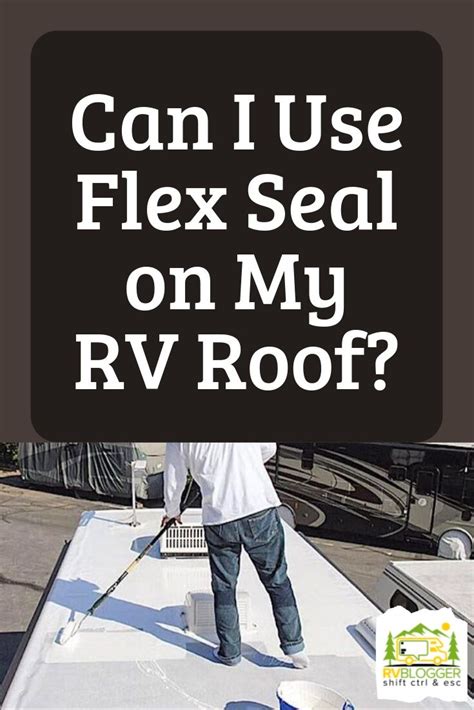 Replacing an rv roof requires you to remove the awning and any equipment that is secured to the roof of your rv. Can I Use Flex Seal on My RV Roof? - RVBlogger