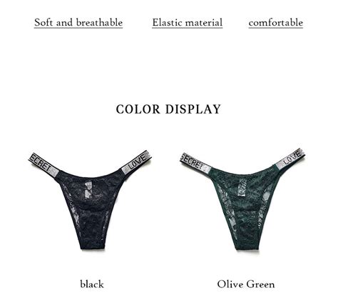 Customized Women Brazilian Lace Sexy Bikini Underwear Diamond Shine Straps Briefs Female