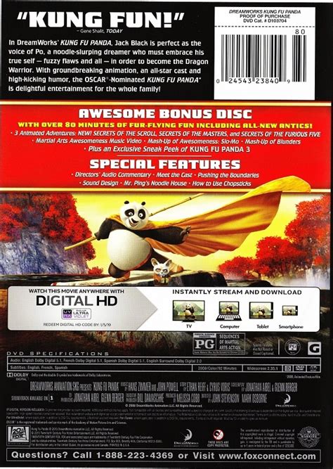Dvd Review Kung Fu Panda — Ultimate Edition Of Awesomeness Nor