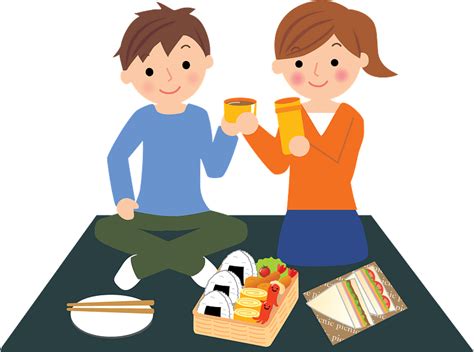 Couple Is Having A Picnic Clipart Free Download Transparent Png