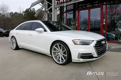 Audi A8l With 22in Vossen Cvt Wheels Audi Vossen Audi A8