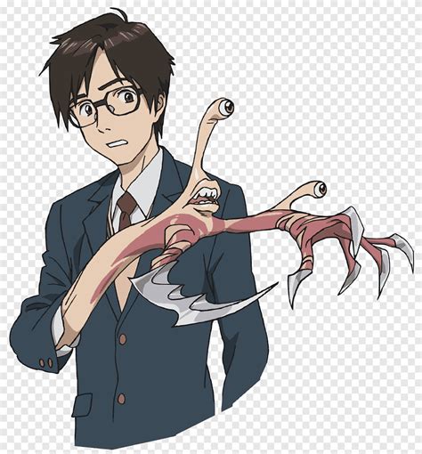 Migi Parasyte Shinichi Izumi Anime Parasitism Trafalgar Law Hand
