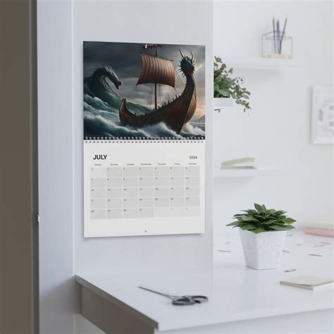 Viking Calendar 2024 Sold By Heavy Frieda Sku 99830618 Printerval