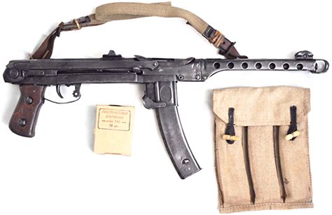 Пистолет пулемёт Судаева Стрелковое оружие во Второй мировой войне