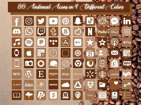 App Store Icon Aesthetic Brown