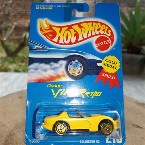 Jual Hot Wheels Dodge Viper Rt 10 Ultra Hots Gold Medal Blue Card