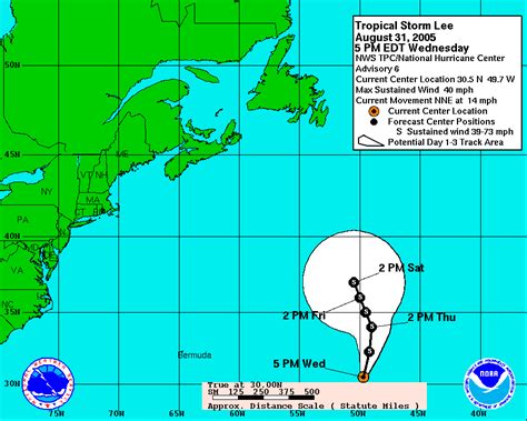 Stormtrack Tropical Storm Lee Forms In The Atlantic