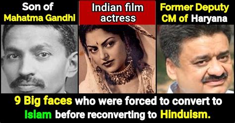 Famous Personalities Who Converted From Islam To Hinduism Check Out