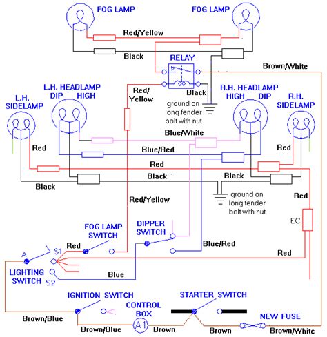 Lucas 6ra Relay Wiring Diagram Wiring Diagram