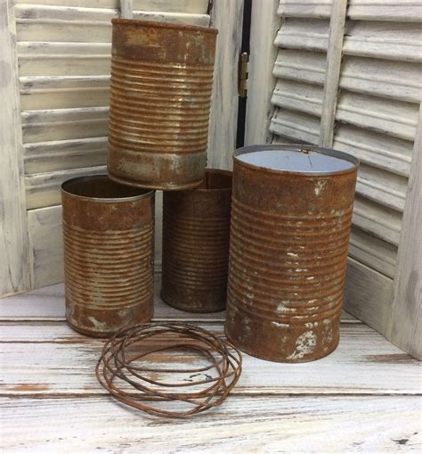 How To Make Rusty Cans