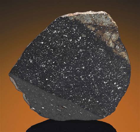 Nwa 5407 — Complete Slice Of An Engaging Meteorite L5 Imb Impact