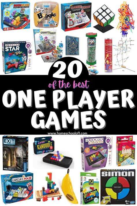 21 Best One Player Games For Kids