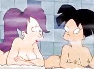 PornHub Amy Wong Flashing Her Tits In The Sauna Futurama Animated