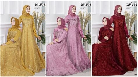 39 Design Baju Gamis Untuk Pesta Pernikahan Ragam Muslim
