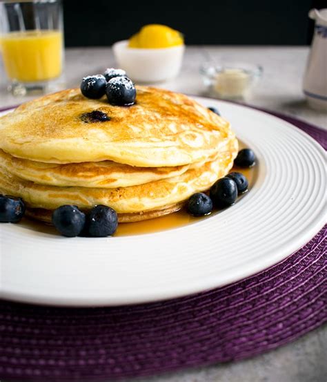 Easy Lemon Blueberry Pancakes Cooking With Mamma C