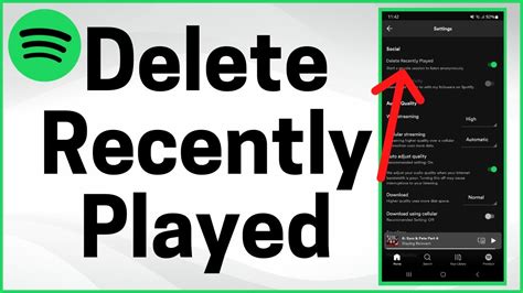 How To Delete Recently Played On Spotify 2023 Youtube