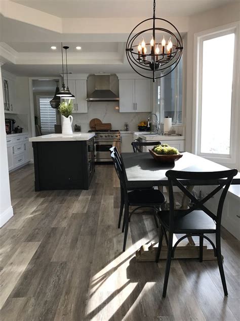 Porcelain tile is very similar to ceramic tile, yet takes durability and water resistance up another few notches. Floors: Luxury Vinyl, Provenza Uptown Chic in color "Cloud ...