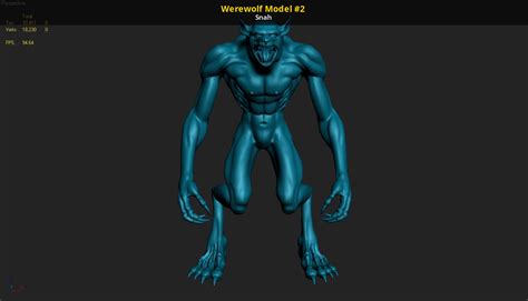 Werewolf Model 2 Source Engine Works In Progress