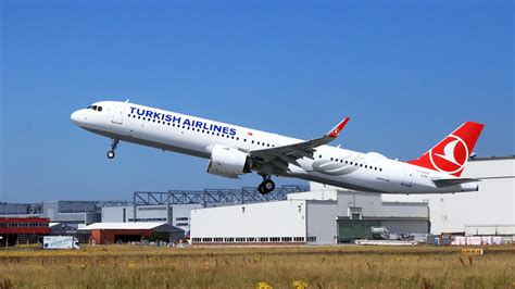 Turkish Airlines Recibe Su Primer Airbus A321neo Configurado Con Cabin