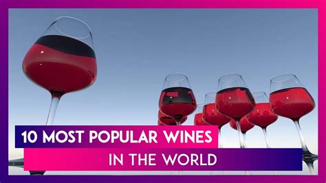 Explore our list of the top 20 wines of 2020. National Wine Day (US) 2020: 10 Most Popular Wines in The ...