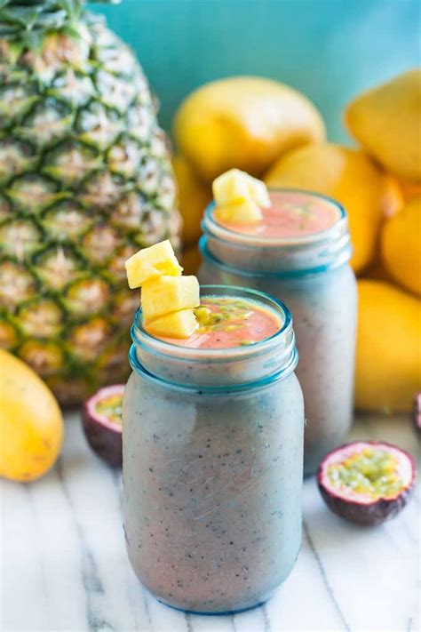 Tropical Passion Berry Smoothie Get Inspired Everyday