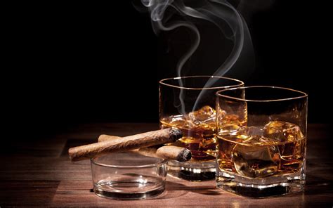 Cigars And Whiskey Wallpaper 2560x1600 Download Hd Wallpaper