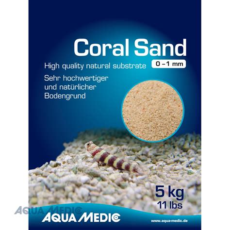 Coral Sand 0 1mm 10kg Bodengrund Meerwasser Zoo Kakadu Ag