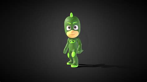 Pj Masks Gekko Idle Buy Royalty Free 3d Model By Fifi Frilledshark