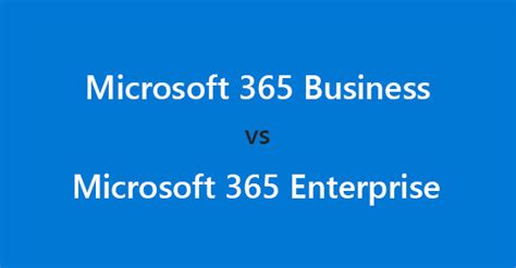 Microsoft 365 Business Premium Vs Enterprise E3 — Lazyadmin