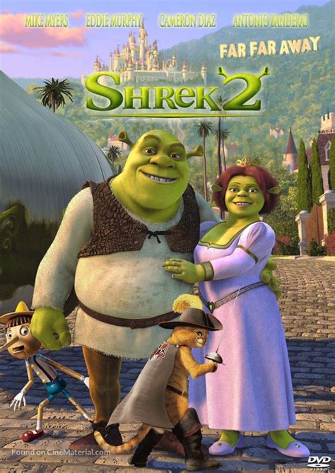 Shrek 2 2004 Dvd Movie Cover