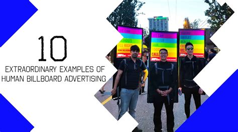 Extraordinary Examples Of Human Billboard Advertising Grassroots