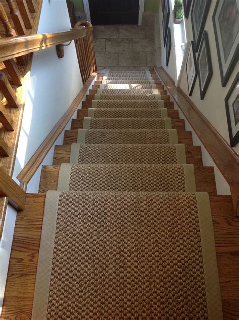 (size 7.5m x 0.55m or 65cm suitable for up to 15 stairs) Custom Stair Runners - custom-sisal-runner