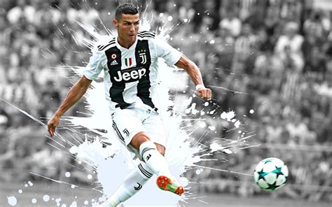 Tons of awesome cristiano ronaldo hd wallpapers to download for free. Download wallpapers Cristiano Ronaldo, 4k, art, Juventus ...