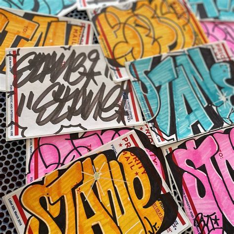 Stane Byi Sticker Pack Duel Graffiti