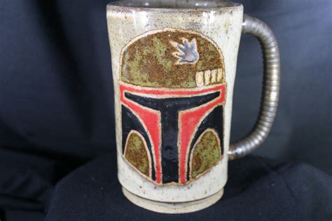 Star Wars Boba Fett Handmade Mug 335 Etsy Star Wars Boba Fett Boba