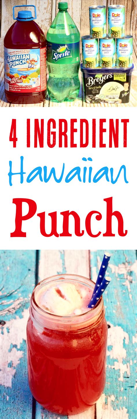 Hawaiian Punch Recipe This Red Tropical Punch Is Perfect For Holiday