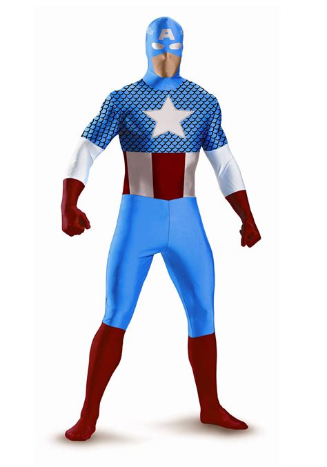 Included is a tutorial on a diy shield for the captain america costume with free cut file for the silhouette and free printable. Teen Captain America Bodysuit Costume