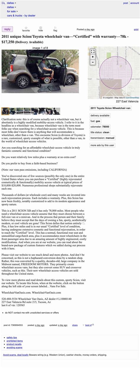 At $17,250, Is This 2011 Scion xB Mobility Car A Deal?