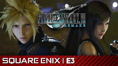 Final Fantasy Vii Remake Full Gameplay Premiere Presentation Square