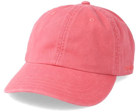 Baseball Cap Cotton Pink Adjustable Stetson Caps