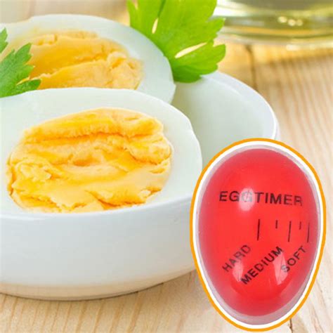 Egg Timer Resin Round Color Changing Timer Non Toxic Portable Eggs