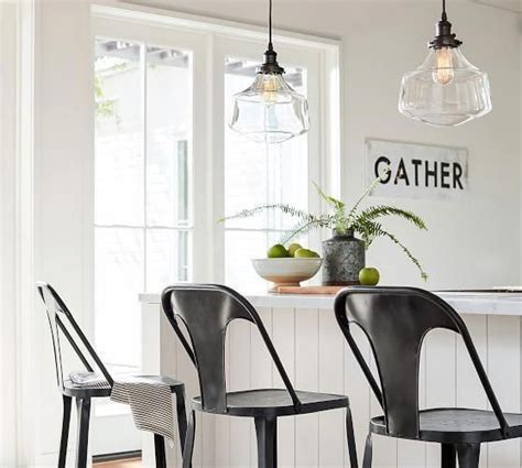 Pendant light fixtures living room light fixtures home lighting diy kitchen lighting pottery barn farmhouse light fixtures pottery barn living room light light up your dining with the perfect chandelier. PB Classic Schoolhouse Rod Pendant - Clear Glass | Pottery ...