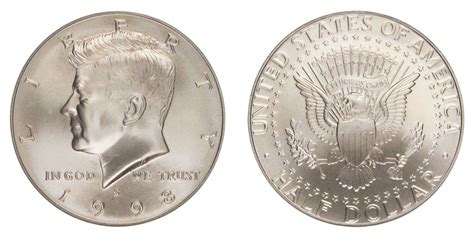 1998 S Kennedy Half Dollars Silver Frosted Matte Finish Clad