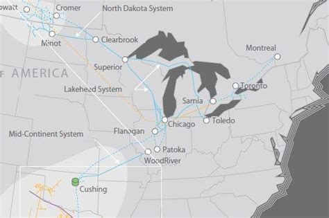 Enbridge Michigan North Dakota Pipelines Working As Planned