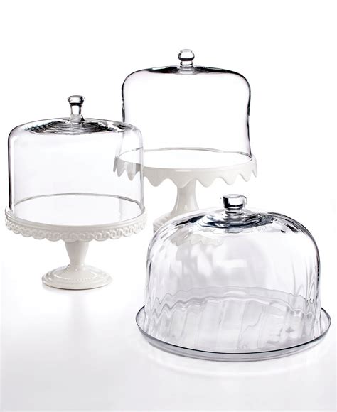 Martha Stewart Collection Serveware Domed Cake Stands Collection