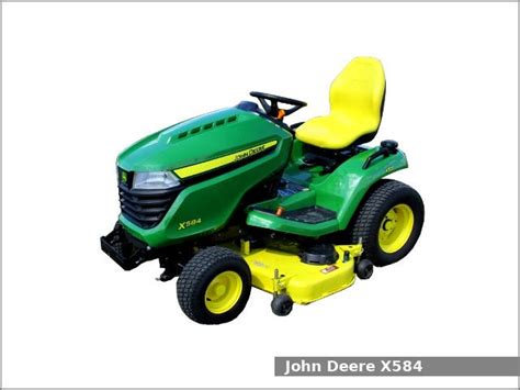 John Deere X584 Garden Tractor Review And Specs Tractor Specs