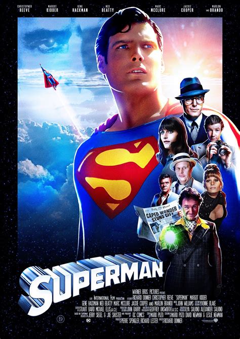 Superman 1978 Movie Poster Superman Poster Superman Movies